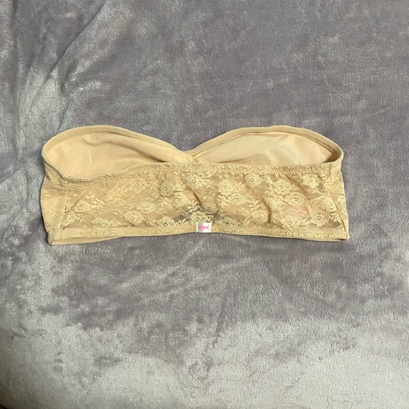 PINK Strapless Bandeau Bra - Picture 2 of 3